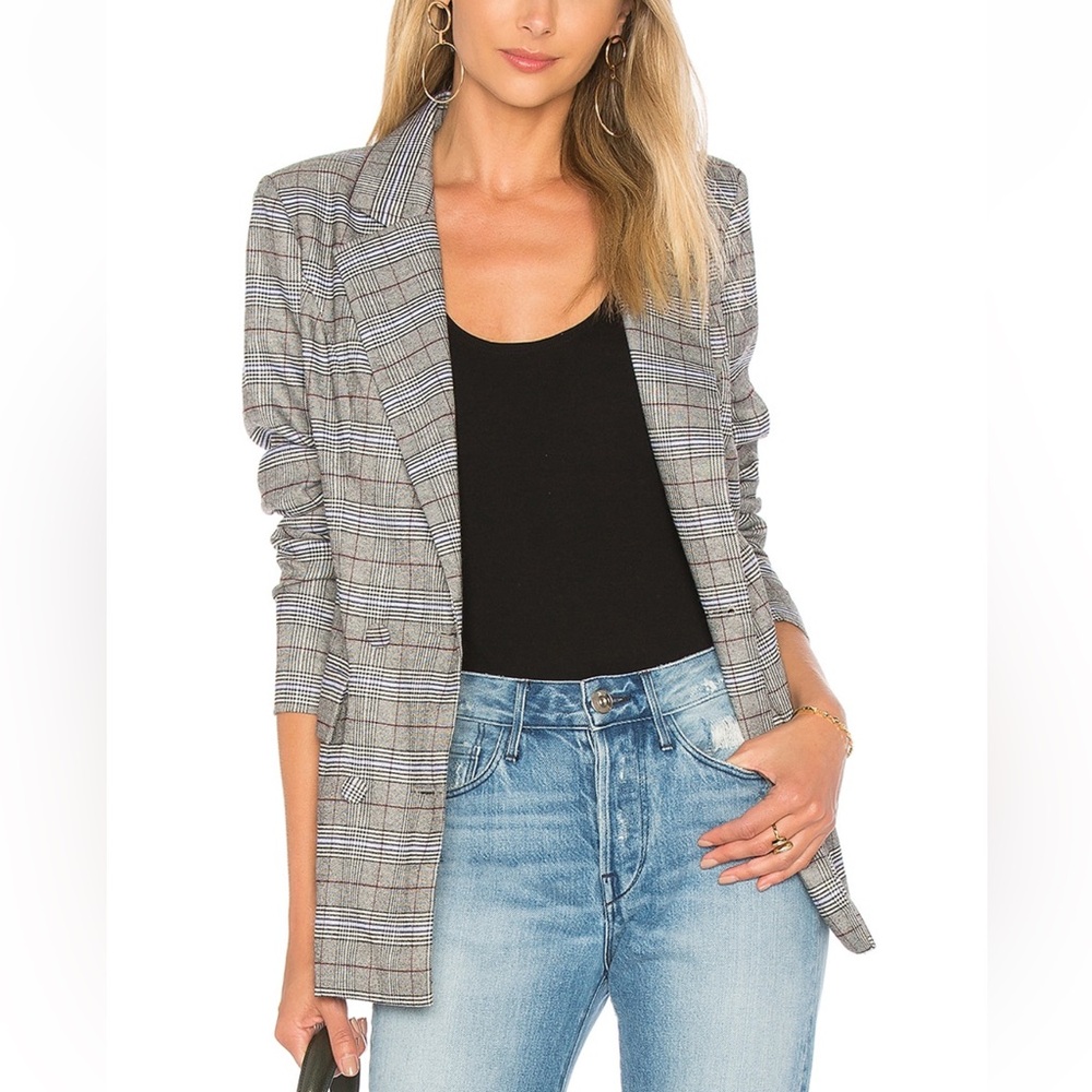 Majorelle Rhea Blazer In Pewter S